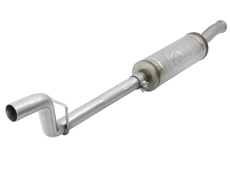 aFe MACH Force-Xp 2.5in 409 SS Mid-Pipe 2018+ Jeep Wrangler (JL) V6 3.6L X Pipes aFe