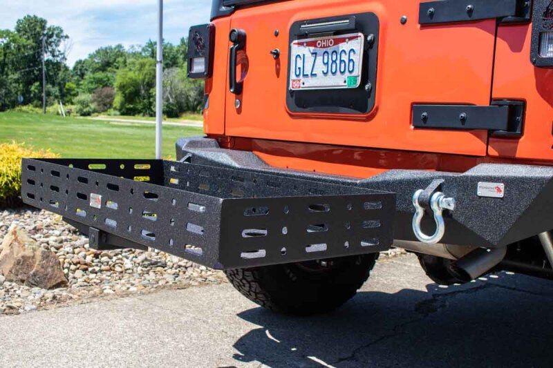 Fishbone Offroad 2In Hitch Cargo Basket Cargo Boxes & Bags Fishbone Offroad