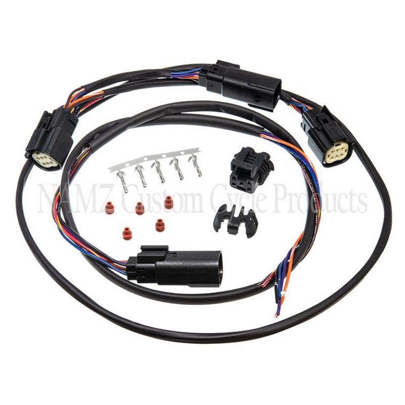NAMZ 10-13 Street/Road Glide Plug-N-Play Complete Tour Pack Wiring Kit (2014+ TP Light Bar Retrofit) Wiring Harnesses NAMZ