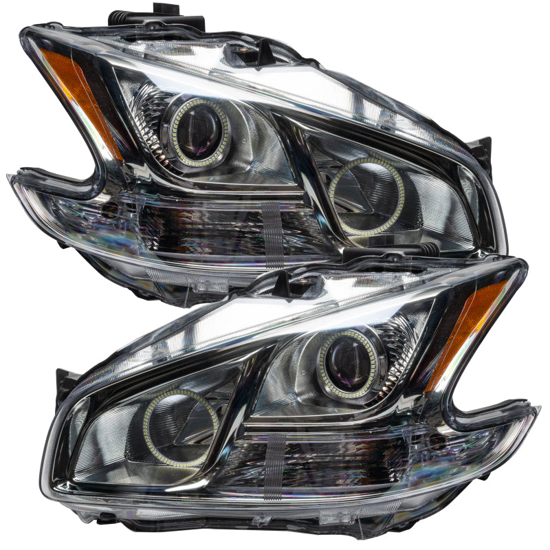 Oracle 09-13 Nissan Maxima SMD HL (Non-HID)-Chrome - ColorSHIFT Headlights ORACLE Lighting