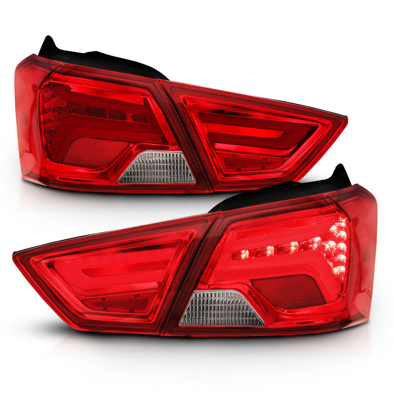 ANZO 14-18 Chevrolet Impala LED Taillights Red/Clear Tail Lights ANZO