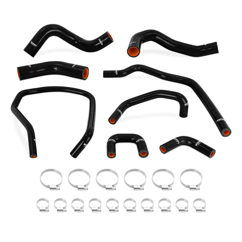 Mishimoto 04-10 Infiniti QX56 / 04-14 Titan Silicone Coolant Hose Kit - Black Hoses Mishimoto