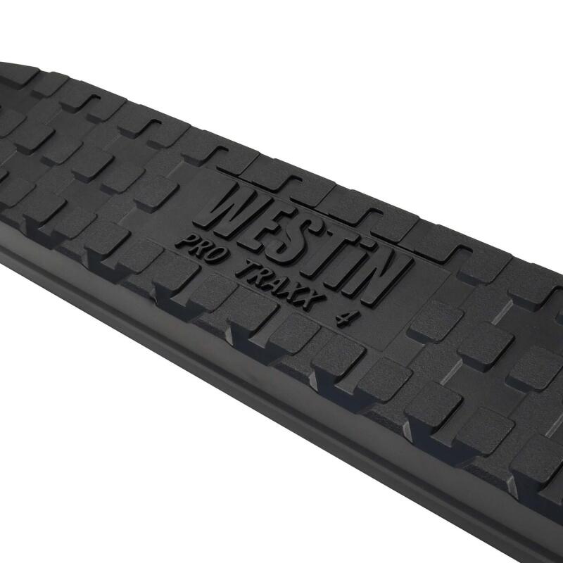 Westin 24-25 Toyota Tacoma Double Cab PRO TRAXX 4 Oval Nerf Step Bars - Black Nerf Bars Westin