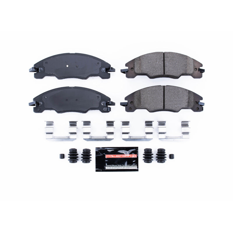 Power Stop 08-11 Ford Focus Front Z23 Evolution Sport Brake Pads w/Hardware Brake Pads - Performance PowerStop