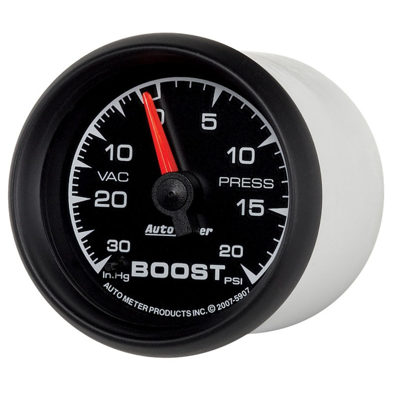 Autometer ES 52.4mm 30 In. HG/20 PSI Vacuum/Boost Gauge Gauges AutoMeter