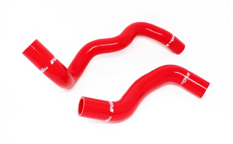 Torque Solution 2016+ Ford Focus RS Silicone Radiator Hose Kit - Red Radiator Hoses Torque Solution