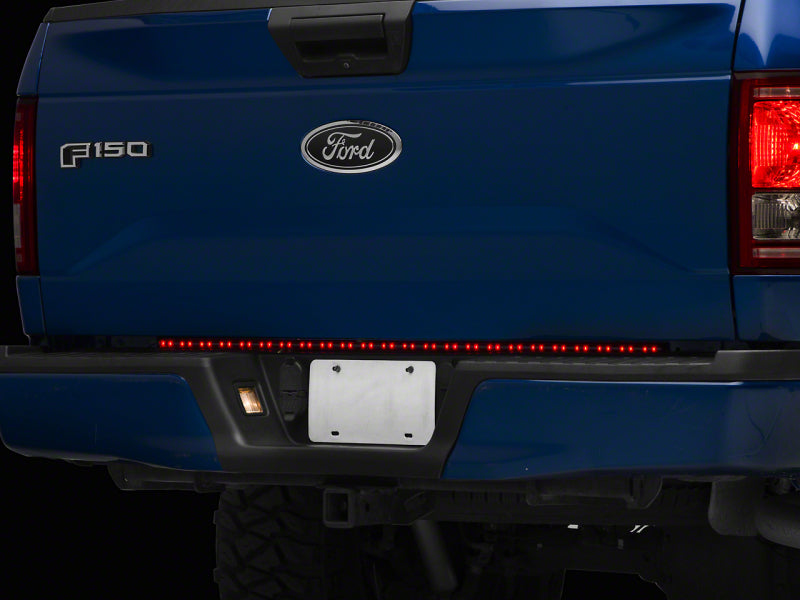 Raxiom Axial Series 48-In Tailgate LED Light Bar w/ Turn Signals (Some Adaptation Required) Lights Corner Raxiom