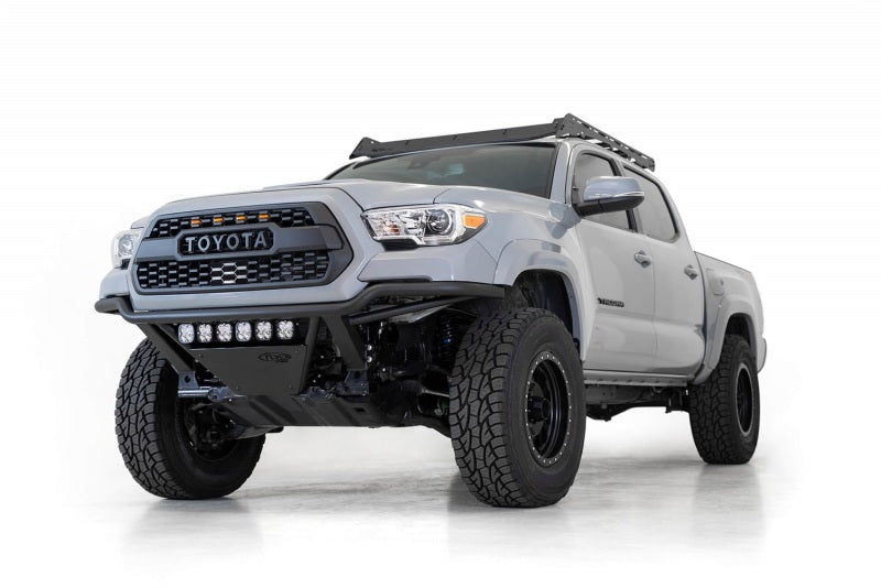 Addictive Desert Designs 16-20 Toyota Tacoma PRO Bolt-On Front Bumper - Hammer Black Bumpers - Steel Addictive Desert Designs