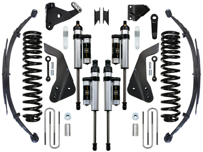 ICON 08-10 Ford F-250/F-350 7in Stage 4 Suspension System Shocks and Struts ICON