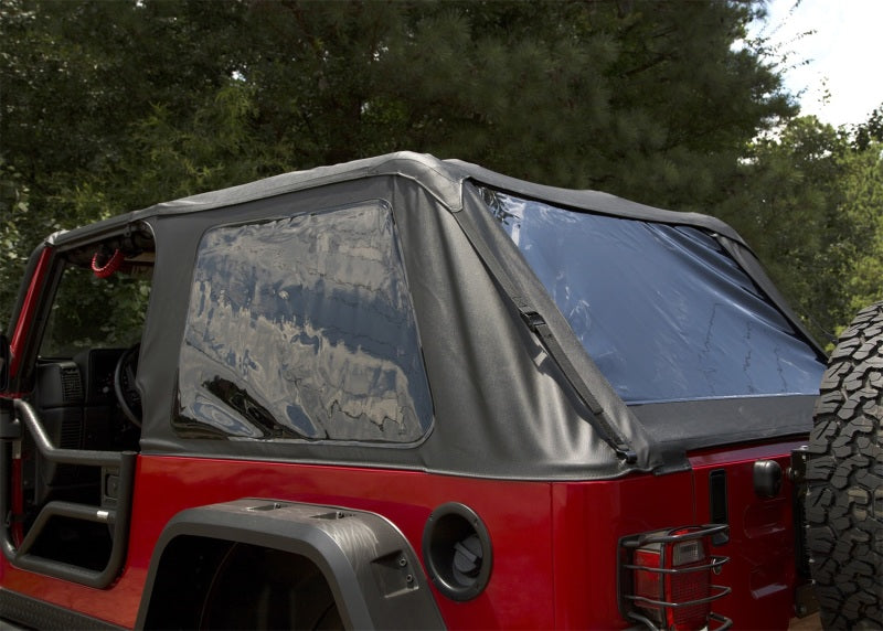 Rugged Ridge Montana Top Bowless Black Diamond 04-06 LJ Soft Tops Rugged Ridge