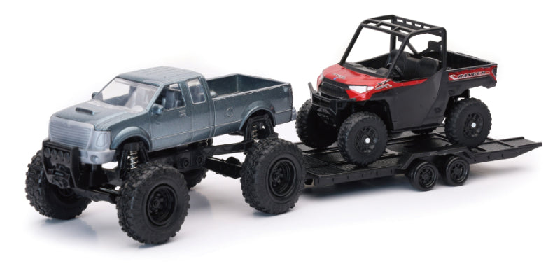 New Ray Toys Offroad Pickup with Polaris Ranger XP1000 EPS Toys New Ray Toys