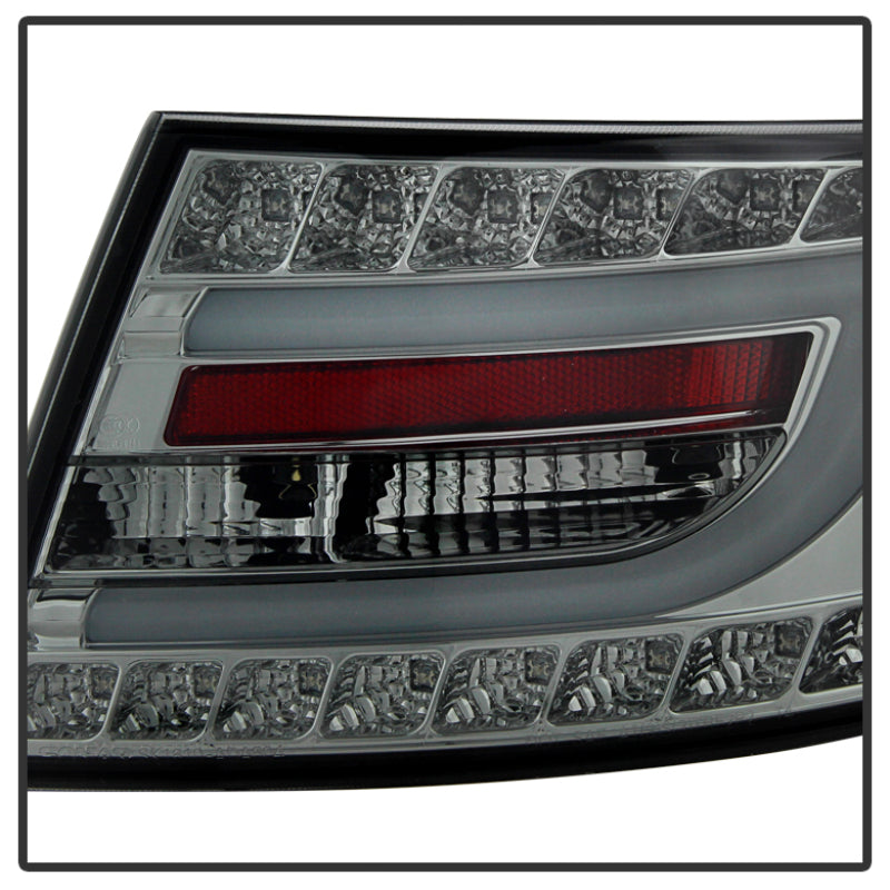 Spyder Audi A6 05-08 4Dr Sedan Only Light Bar LED Tail Lights Smke ALT-YD-AA605V2-LBLED-SM Tail Lights SPYDER