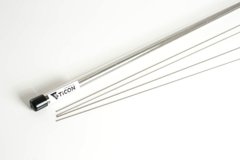 Ticon Industries 39in Length 1/4lb 1mm/.039in Filler Diamter CP1 Titanium Filler Rod Welding Rods Ticon