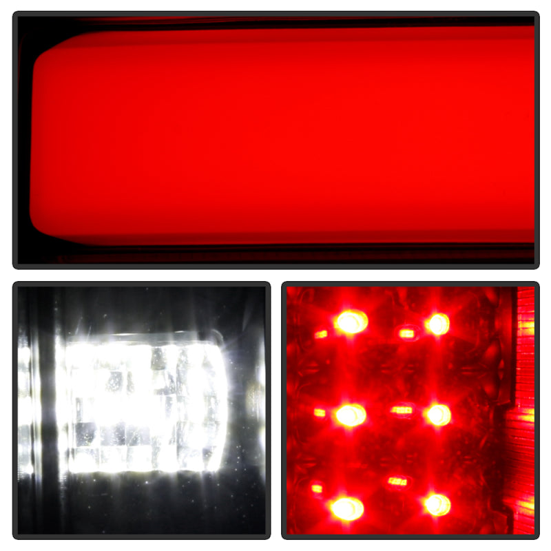 Spyder 18-20 Ford F150 w/ Rear Blind Spot LED Tail Lights - Black (ALT-YD-FF15018BS-LED-BK) Tail Lights SPYDER