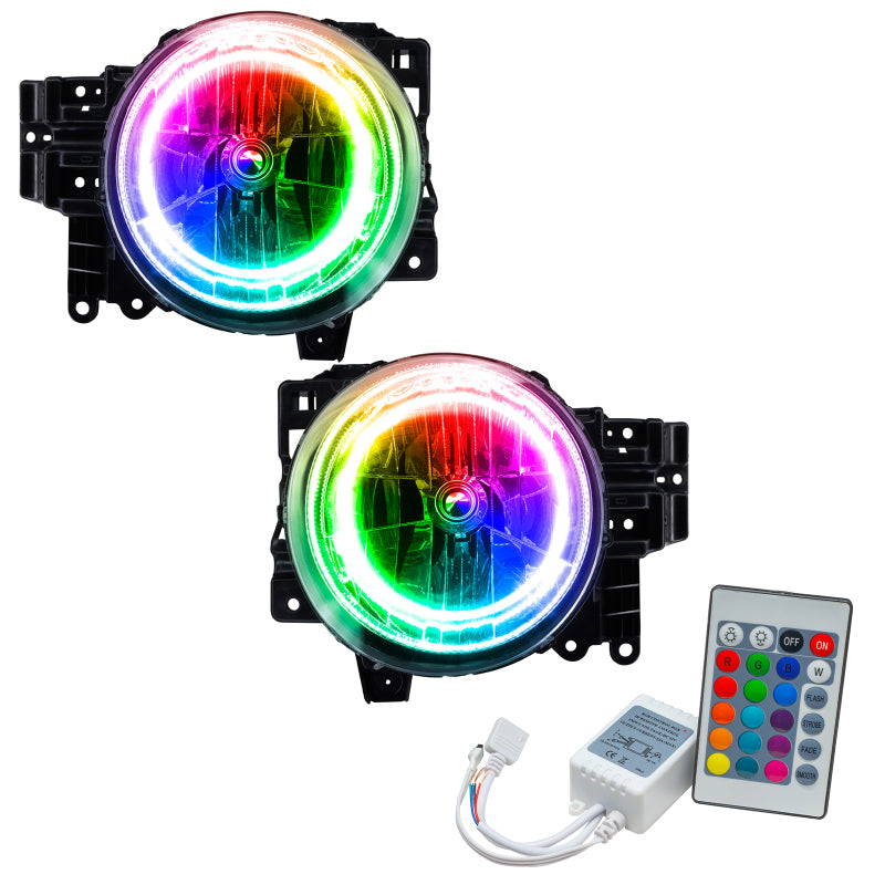 Oracle 07-14 Toyota FJ Cruiser SMD HL - ColorSHIFT w/ Simple Controller Headlights ORACLE Lighting