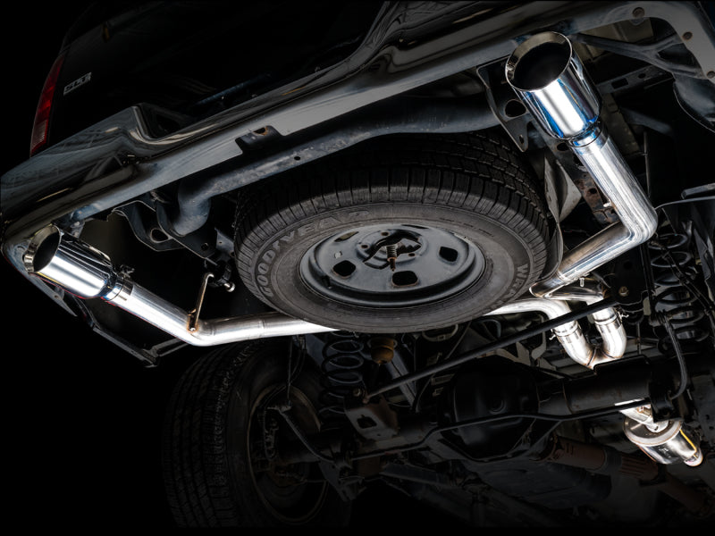 AWE Tuning 09-18 RAM 1500 5.7L (w/o Cutout) 0FG Dual Rear Exit Cat-Back Exhaust - Chrome Silver Tips Catback AWE Tuning