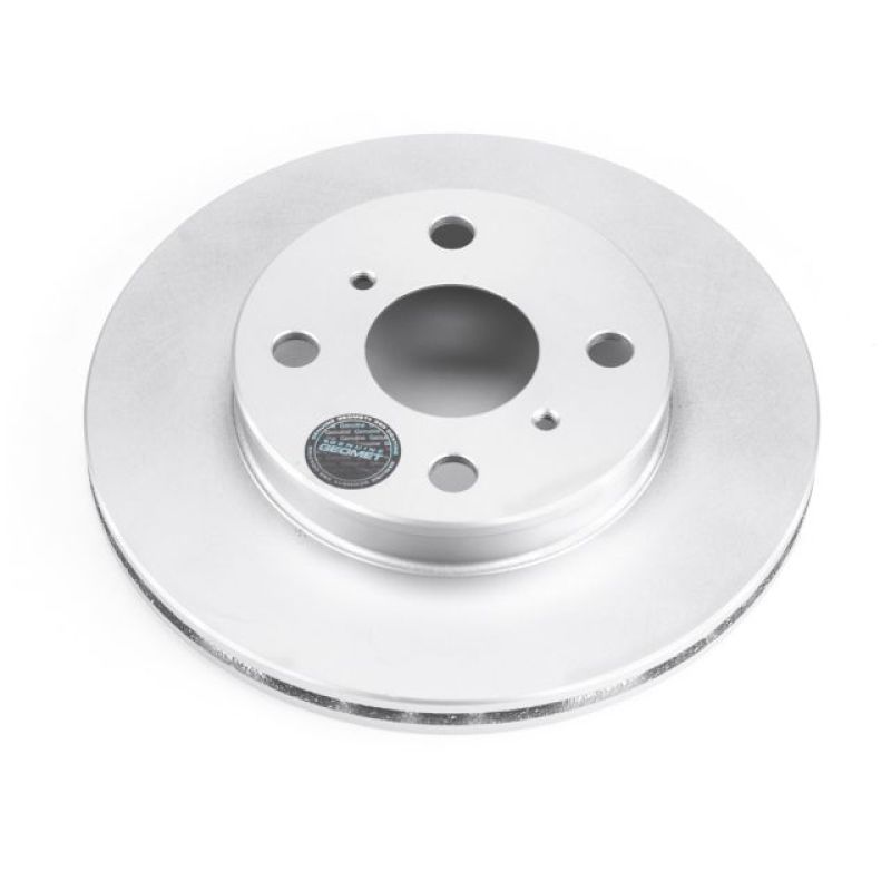 Power Stop 90-98 Toyota Paseo Front Evolution Geomet Coated Rotor Brake Rotors - OE - Cryo PowerStop