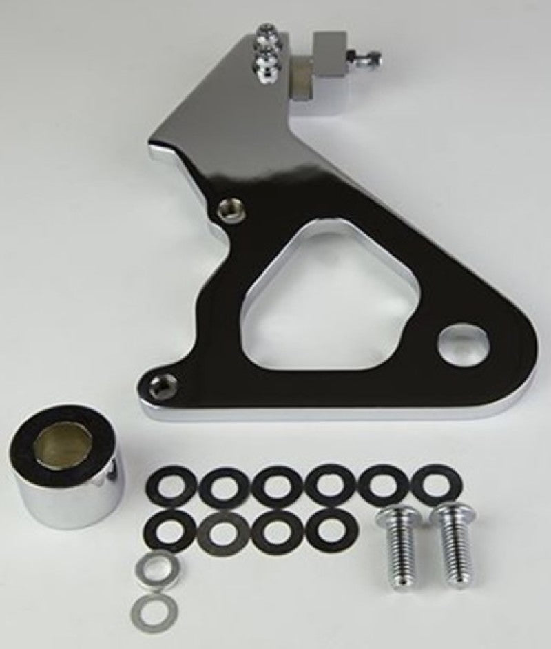 Wilwood Caliper Mounting Kit Chrome w/Bracket GP310 2000-Present Dyna Brake Hardware Wilwood