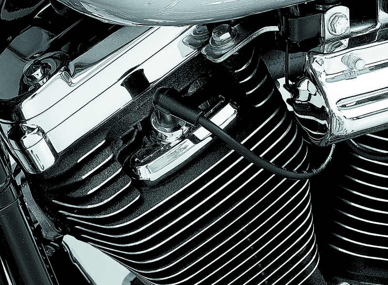 Kuryakyn Spark Plug & Head Bolt Covers Evolution Motors & 86-03 XL Models Bolts Kuryakyn