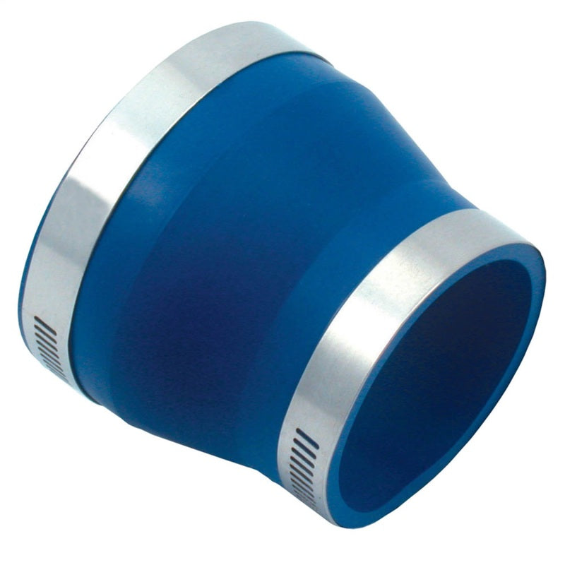 Spectre Coupler/Reducer 4in. to 3.5in. (PVC) - Blue Silicone Couplers & Hoses Spectre