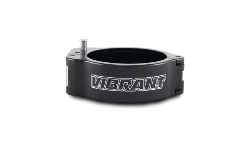 Vibrant 2in O.D. Aluminized HD 2.0 Clamp - Anodized Black (Clamp Only) Clamps Vibrant