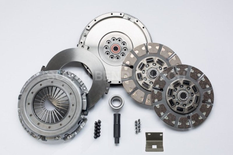 South Bend Clutch 08-09 Ford 6.4L ZF-6 Street Dual Disc Clutch Kit Clutch Kits - Multi South Bend Clutch