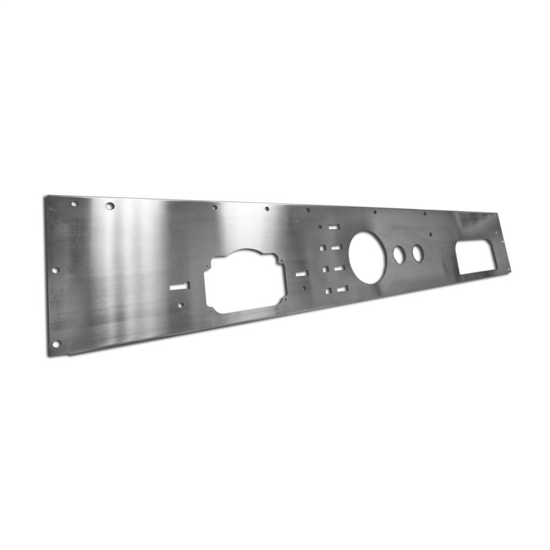 Rugged Ridge 76-86 Jeep CJ Stainless Steel Dash Panel w/ Gauge Cut-Outs Dash & Interior Trim Rugged Ridge