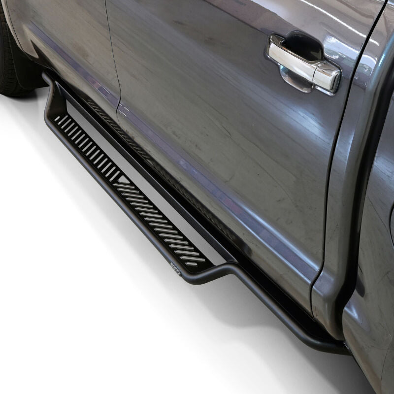 Westin 07-21 Toyota Tundra CrewMax Cab Outlaw Drop Running Boards - Tex. Blk Running Boards Westin