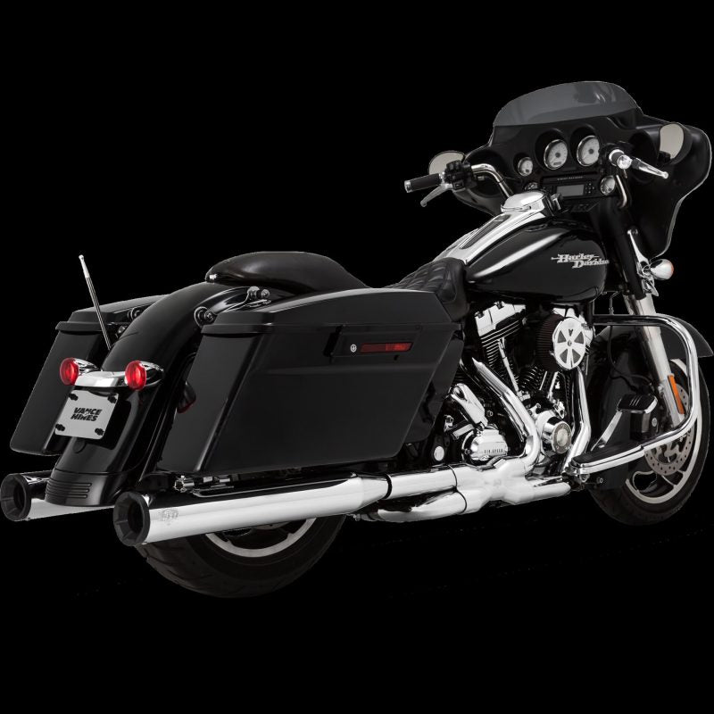 Vance & Hines HD Dresser 17-22 Eliminator 400 S/O Slip-On Exhaust Motorcycle Slip-On Vance and Hines
