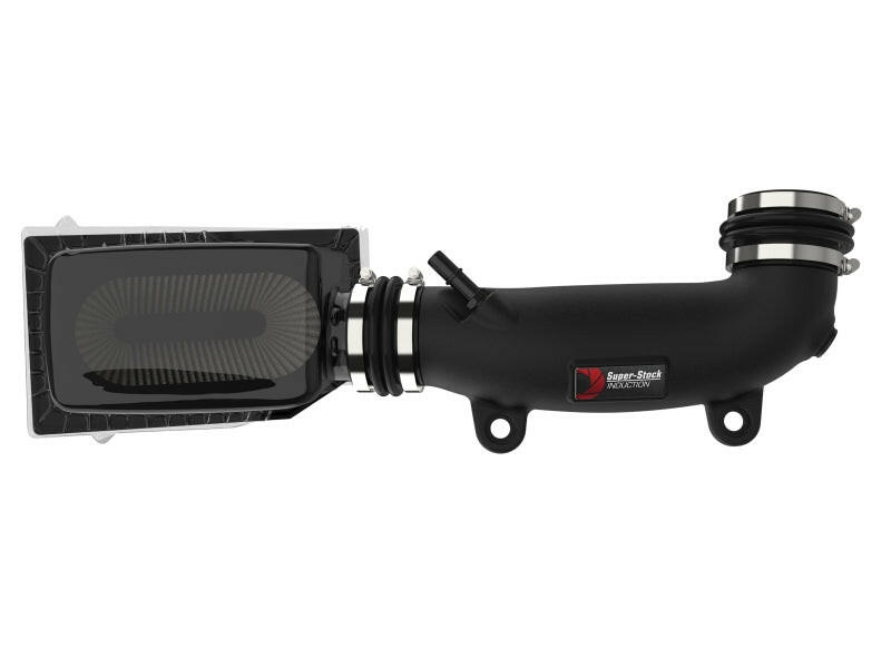 aFe Super Stock Induction System Pro Dry S Media Jeep 18-21 Wrangler JL / 20-21 Gladiator JT V6-3.6L Cold Air Intakes aFe