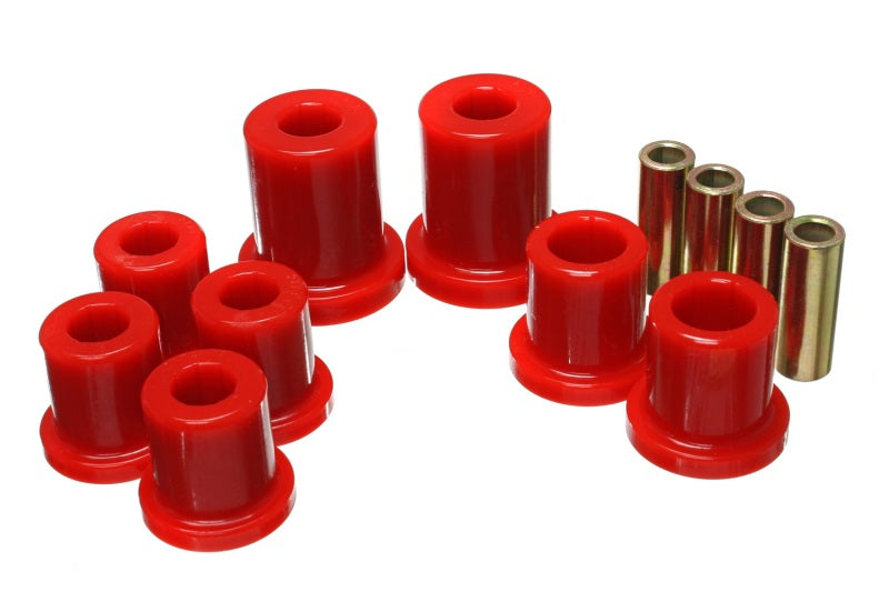 Energy Suspension 03-09 Lexus GX470 / 03-09 Toyota 4Runner 2WD/4WD Red Front Control Arm Bushing Set Bushing Kits Energy Suspension