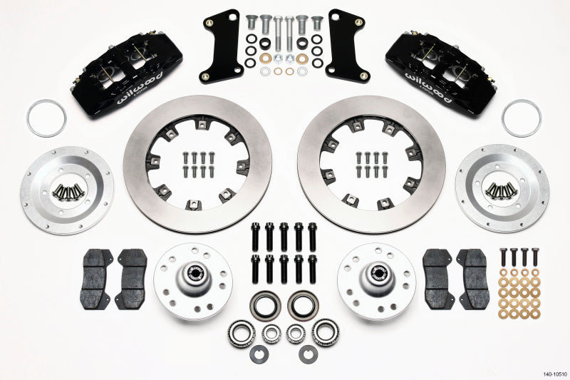 Wilwood Dynapro 6 Front Hub Kit 12.19in 67-69 Camaro (*Line Kit Needed*) Big Brake Kits Wilwood