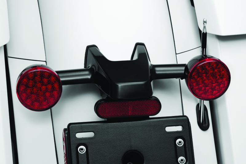 Kuryakyn Rear Atto Turn Signal Adapter Black Light Accessories and Wiring Kuryakyn