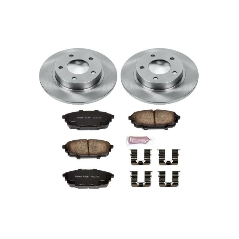 Power Stop 01-03 Mazda Protege Rear Autospecialty Brake Kit Brake Kits - OE PowerStop