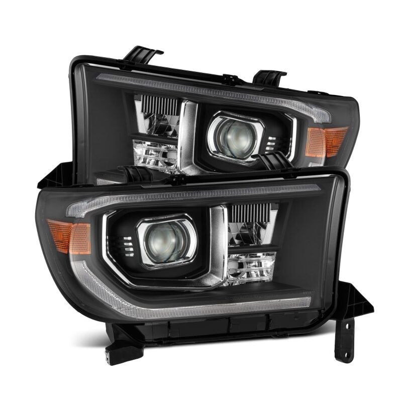 AlphaRex 07-13 Toyota Tundra/08-17 Sequoia G2 PRO-Series Projector Headlights Black -NO Lvl Adjuster Headlights AlphaRex