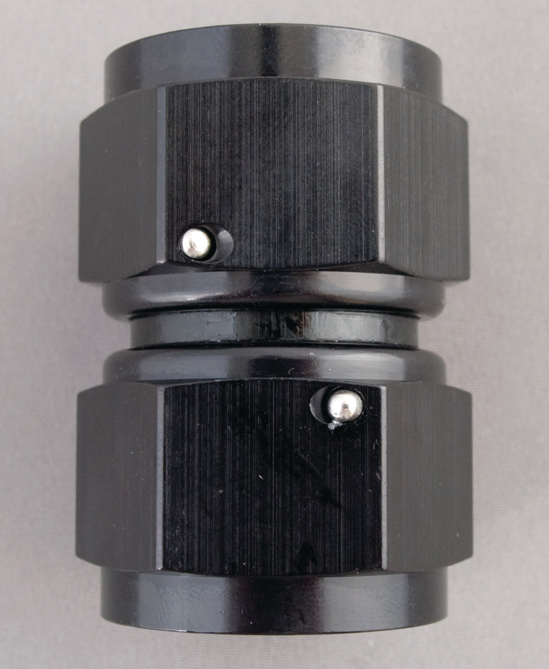 Fragola -8AN x -10AN Female Connector - Black Fittings Fragola