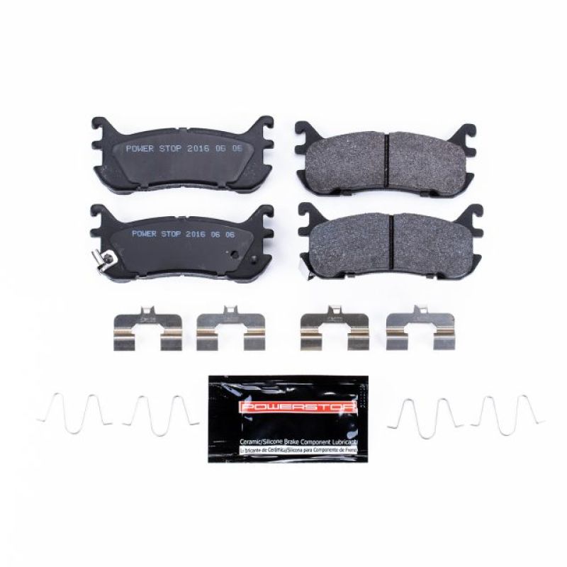 Power Stop 97-03 Ford Escort Rear Track Day SPEC Brake Pads Brake Pads - Racing PowerStop