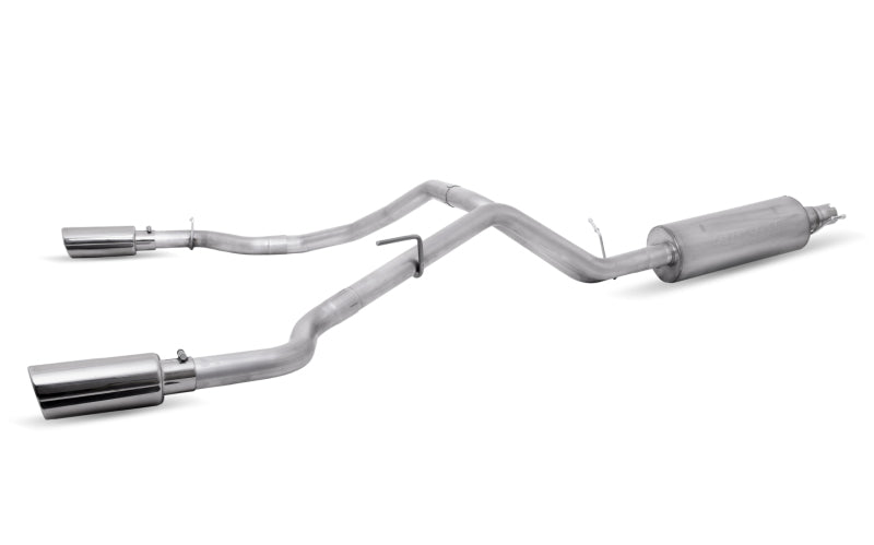 Gibson 19-22 Ford Ranger Lariat 2.3L 2.5in Cat-Back Dual Sport Exhaust - Stainless Catback Gibson
