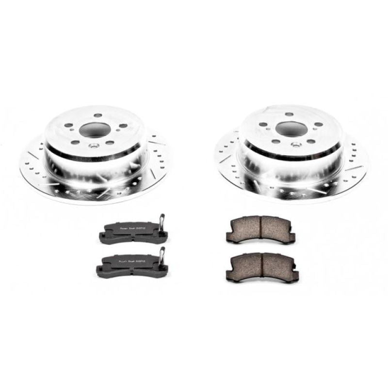 Power Stop 95-99 Toyota Celica Rear Z23 Evolution Sport Brake Kit Brake Kits - Performance D&S PowerStop