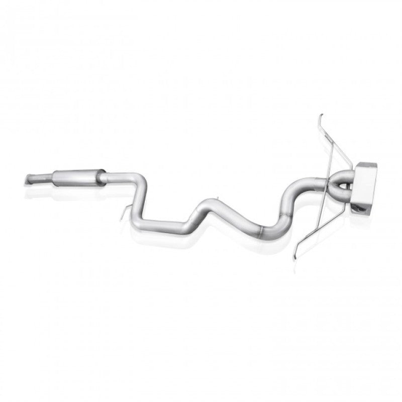 Stainless Works 2013-18 Ford Focus ST 3in Catback Vintage Round Muffler Wide Tip Headers & Manifolds Stainless Works