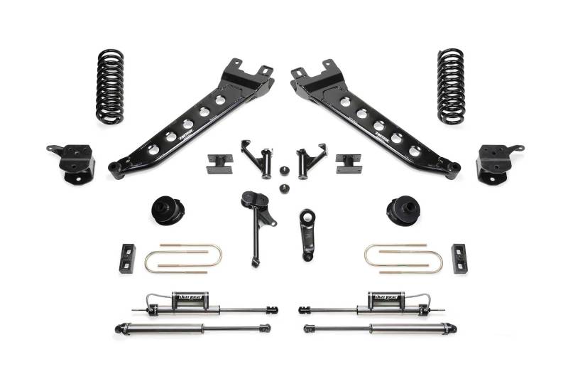 Fabtech 13-18 Ram 3500 4WD 7in Radius Arm Kit w/2.25 Dlss Lift Kits Fabtech