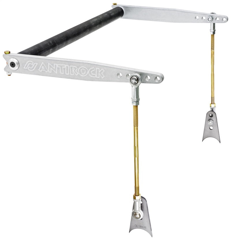 RockJock Antirock Sway Bar Kit Universal 32in Bar 18in Aluminum Arms Sway Bars RockJock