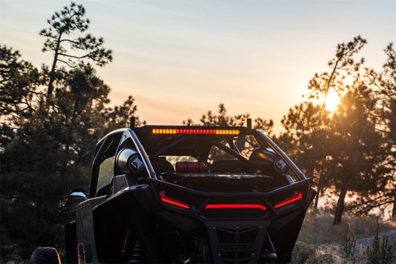 Rigid Industries 28in Chase Light Bar Universal - Rear Facing 27 Mode 5 Color LED Light Bar Tail Lights Rigid Industries