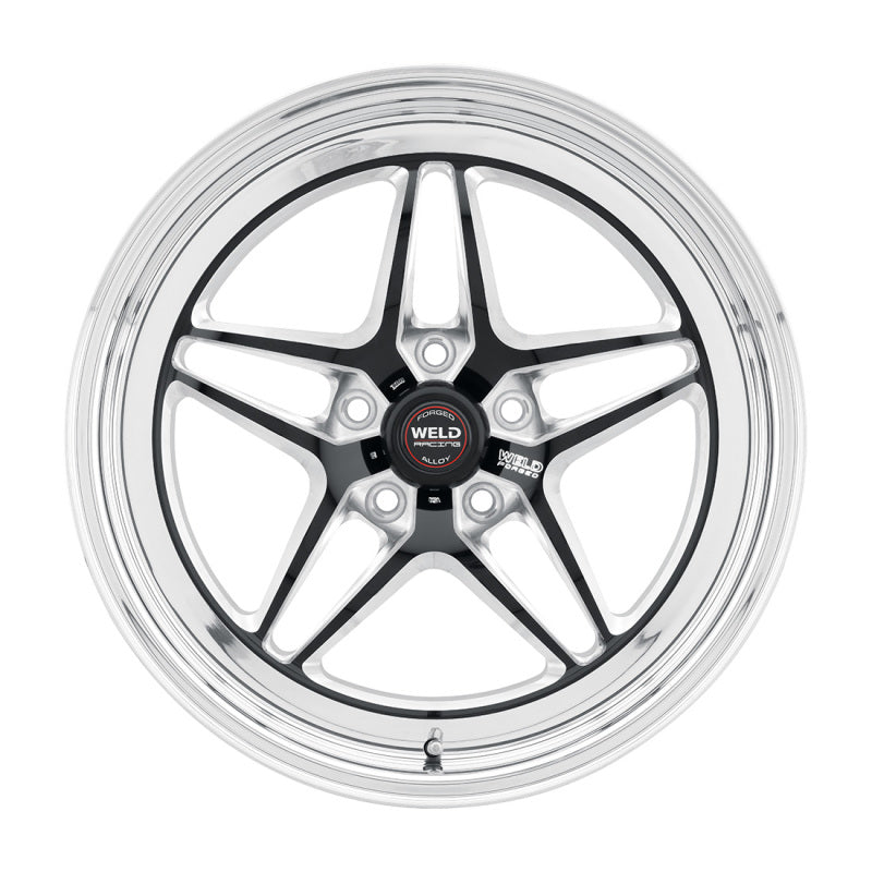 Weld RT-S S81 15x10 / 5x115 BP / 6.5in BS Black Wheel - Non-Beadlock Wheels - Forged Weld