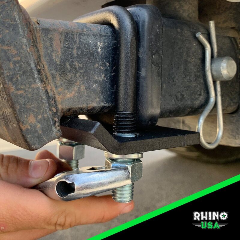Rhino USA Hitch Tightener Anti-Rattle Clamp For 2.5In Receiver Hitch Accessories Rhino USA