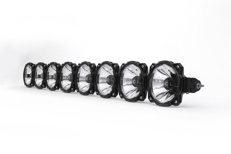 KC HiLiTES Universal 50in. Pro6 Gravity LED 8-Light 160w Combo Beam Light Bar (No Mount) Light Bars & Cubes KC HiLiTES