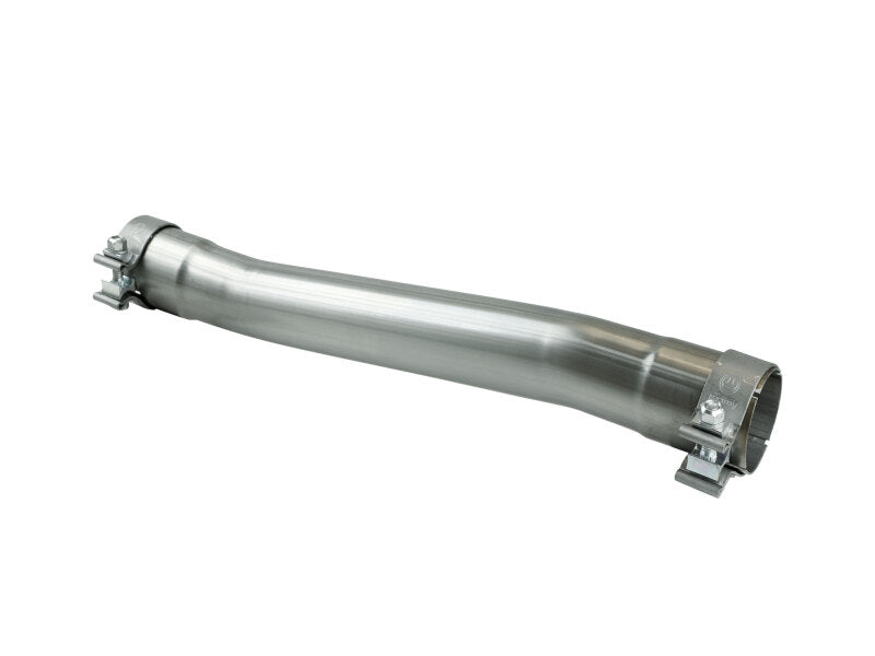 aFe MACH Force-Xp Muffler Delete Pipe 2-1/2 IN ID Inlet/Outlet x 24 IN Overall Length Muffler aFe