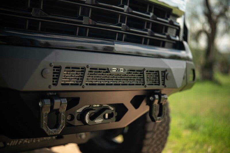 DV8 Offroad 2022+ Chevrolet Silverado 1500 Offroad Spec Series Front Bumper w/ Winch Bumpers - Steel DV8 Offroad