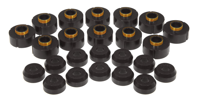 Prothane 63-91 Jeep Wagoneer Body Mount - Black Bushing Kits Prothane
