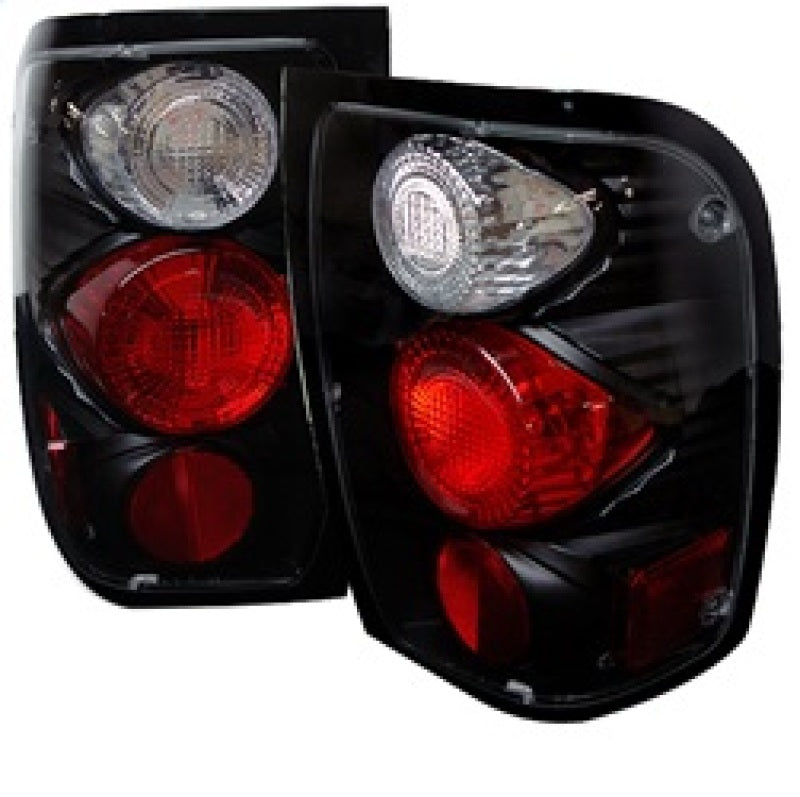 Spyder Ford Ranger 98-00 Euro Style Tail Lights Black ALT-YD-FR98-BK Tail Lights SPYDER